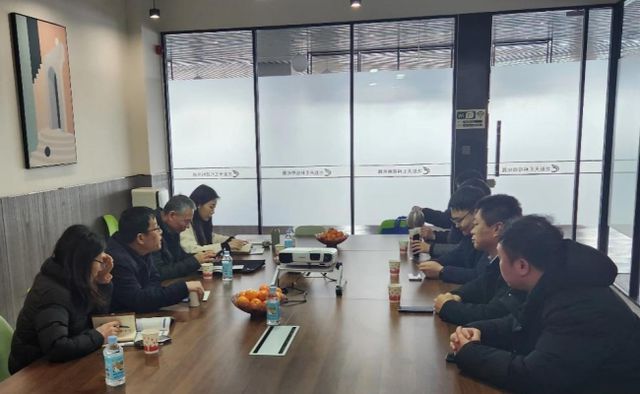 米乐M6 M6米乐山东省自动化学会一行调研齐鲁智能微系统创新产业基地(图1)