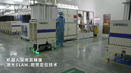 米乐M6 M6米乐突破狭窄通道限制 老厂亦能自动化升级 国自光伏电池片车间“AGV+”智能搬运项目案例(图4) 米乐M6 M6米乐突破狭窄通道限制 老厂亦能自动化升级 国自光伏电池片车间“AGV+”智能搬运项目案例(图4)