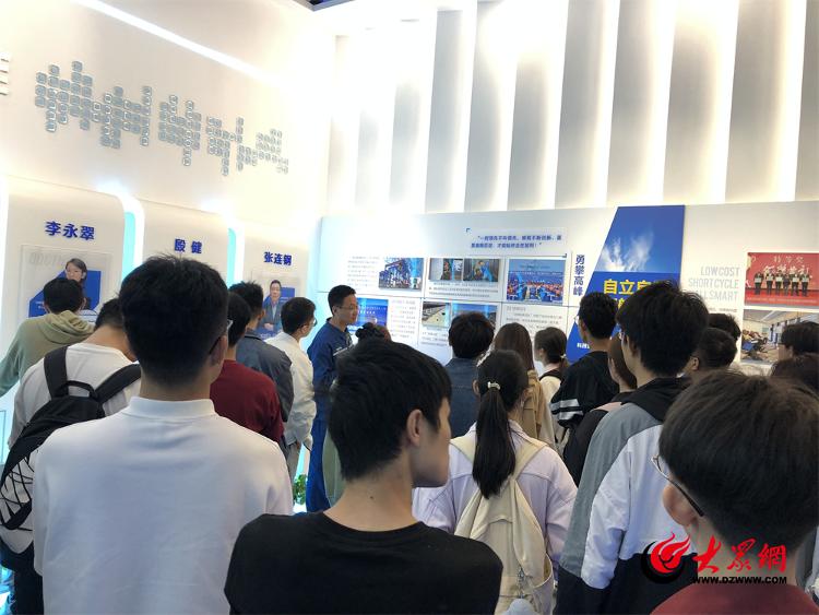 专业学习添动力 青岛理工大学100余名同学踏上“自米乐 M6动化”研学路(图3)