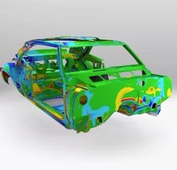 米乐 M6汽车整车分析冲压车身车间自动化3D测量CASAIM光学自动化检测设备(图4) 米乐 M6汽车整车分析冲压车身车间自动化3D测量CASAIM光学自动化检测设备(图4)
