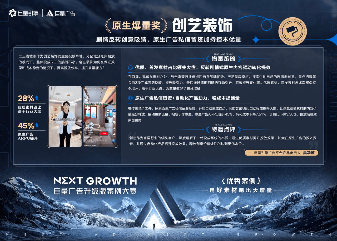 创意、原生、自动化用好三个“关键”撬动米乐M6 M6米乐巨量广告升级版投放新增长(图8) 创意、原生、自动化用好三个“关键”撬动米乐M6 M6米乐巨量广告升级版投放新增长(图8)