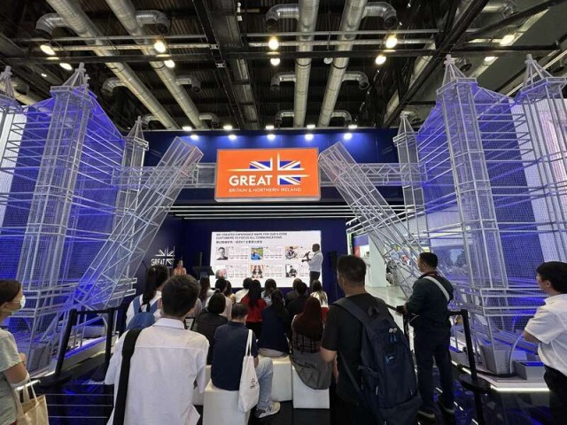 米乐M6 M6米乐英国驻华贸易使节杜涛：服贸会为深化英中合作提供机会(图1)