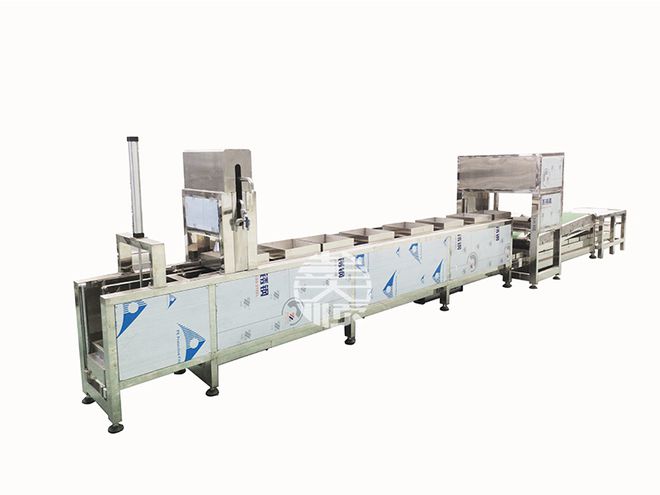米乐 M6自动冲浆嫩豆腐生产线数控化操作自动化生产(图2)