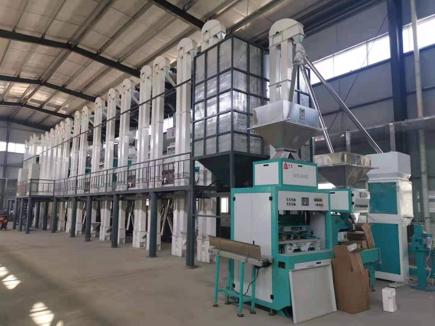 定州自动化小型水稻双选加工设备每小时加工50kg黄金米成套机器M6 米乐(图1)