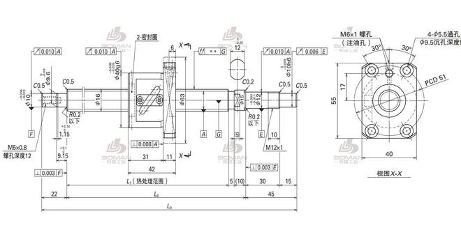 NSK滚珠丝杠 W1606FA-2-C3T5 产品讲解及相关知识分享米乐 M6(图1)